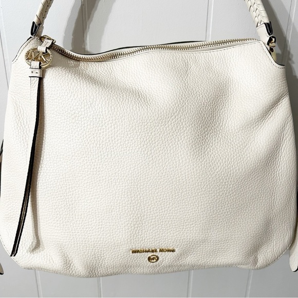 Michael Kors Grand Large Hobo Shoulder Leather $428 Bag Purse - Picture 2 of 4